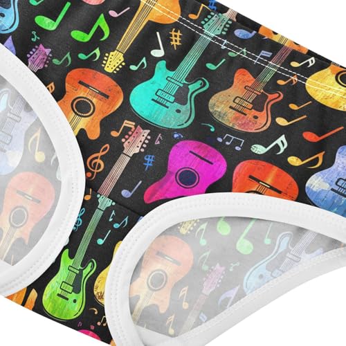 Acoustic Guitars Music Notes Toddler Girls's Underwear 2T 202c17644