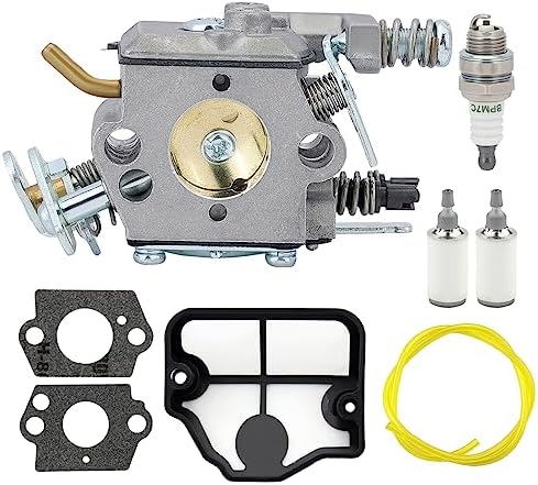 Butom 530071345 530071987 Carburetor with Filter Repower Kits for Husqvarna 36 41 136 137 141 142 Chainsaw