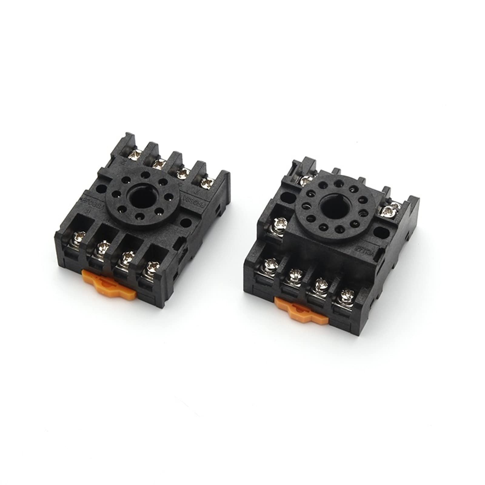 AERBNYEQP 1pcs Relay Socket Base PF083A 8pin PF113A 11pin for DH48S ST3P AH3-3 MK2P JTX-2C H3CR Rail Mounting