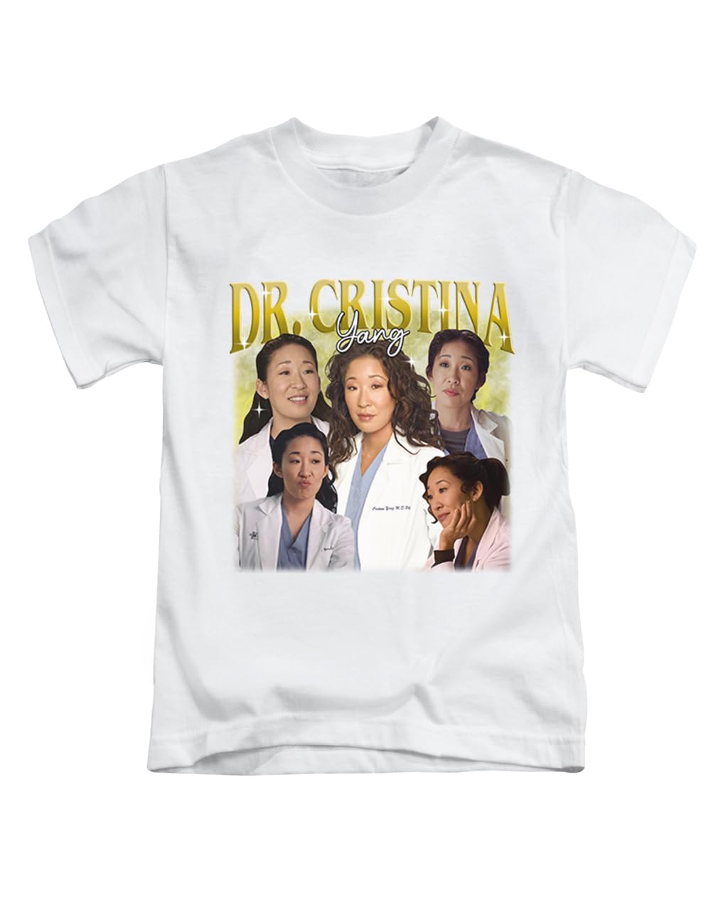 Dr Cristina yang Iconic Trend Meme Novelty Tee T-Shirt Funny Unisex T Shirt Top White