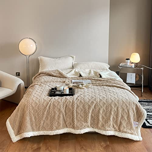 Fouriding Sherpa Vello Lancio Coperta, Morbido e