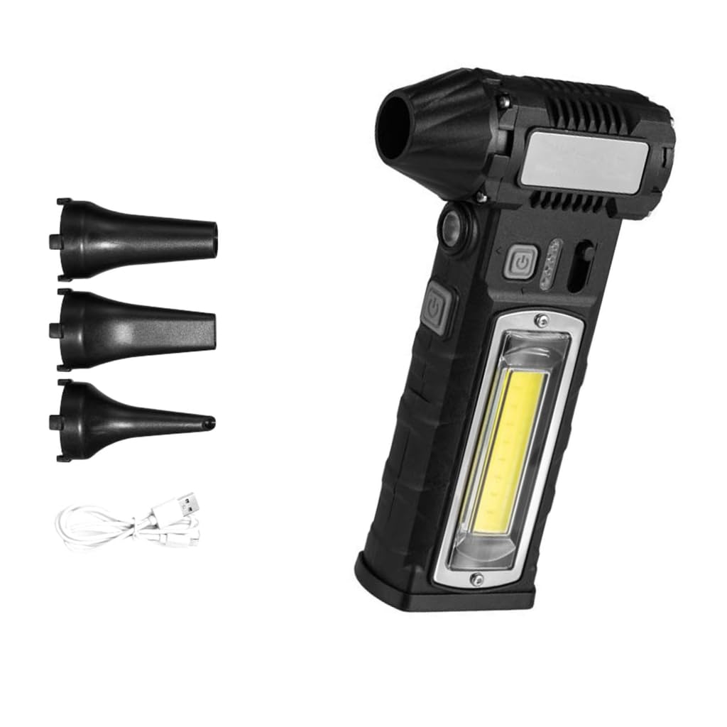 Ventilateur extérieur LED pour camping et jardinage lors de vos soirées d'été