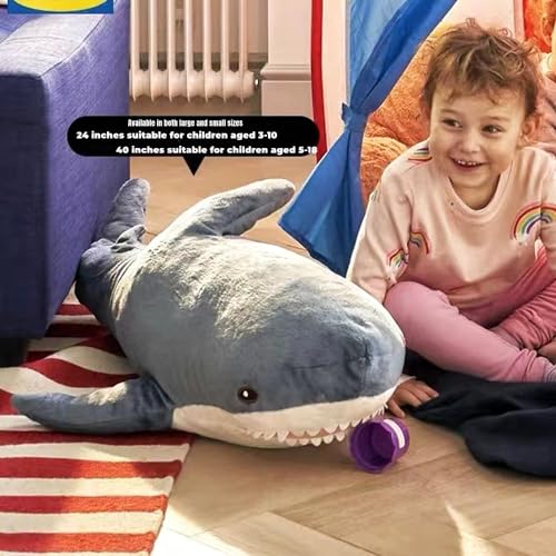 Xiyuan XIYUAN-2022487 40Inch Shark Stuffed Animal Toy,Plush Shark Toys,Stuffed Animal Sharks,Soft Shark Cushion Pillow Shark Plush Pillow Stuffed Toy Throw Pillow thumb #2