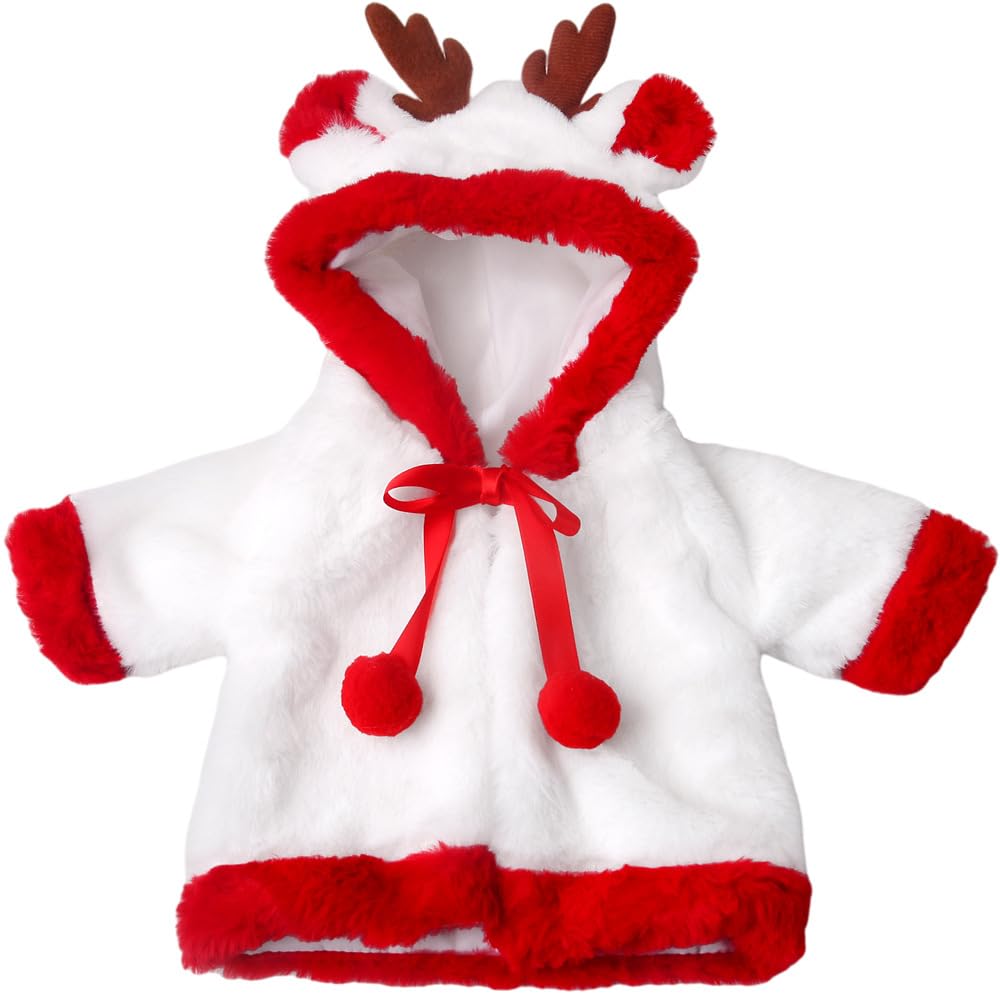 Robe de chambre en peluche avec col en fausse fourrure | la Vie en Rose