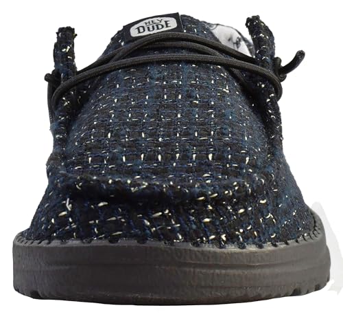 Image of HEYDUDE Women's Wendy Metallic Sparkle Slip On Shoes | Stylish Fashion Loafers for Women | Lightweight & Comfortable