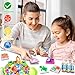 Maiwaput Water DIY Crafts Elf Toy Kit, 20 Color Gel & 12 Molds, Magic Paint Set Glow in The Dark Water Pets, Gel Craft Kits in Water Creative Handmade Art Set for Kids Age 3 4-8 8-12