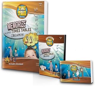 Times Tales Deluxe w/DVD - Memorize The Times Tables/Multiplication Facts Fast!
