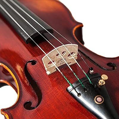 Sky Guarantee Mastero Sound Copy of Stradivarius 4/4 Size Professional Hand-made Two-piece Back 4/4 Full Size Acoustic Violin Antique Style Ebony Parts