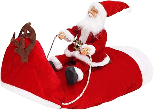 Miniatura 2 de Kyerivs Santa Dog Costume Christmas Dog Stocking Stuffers Pet Clothes Santa Claus Riding Pet Cosplay Costumes Party Dressing up Dogs Cats Outfit for