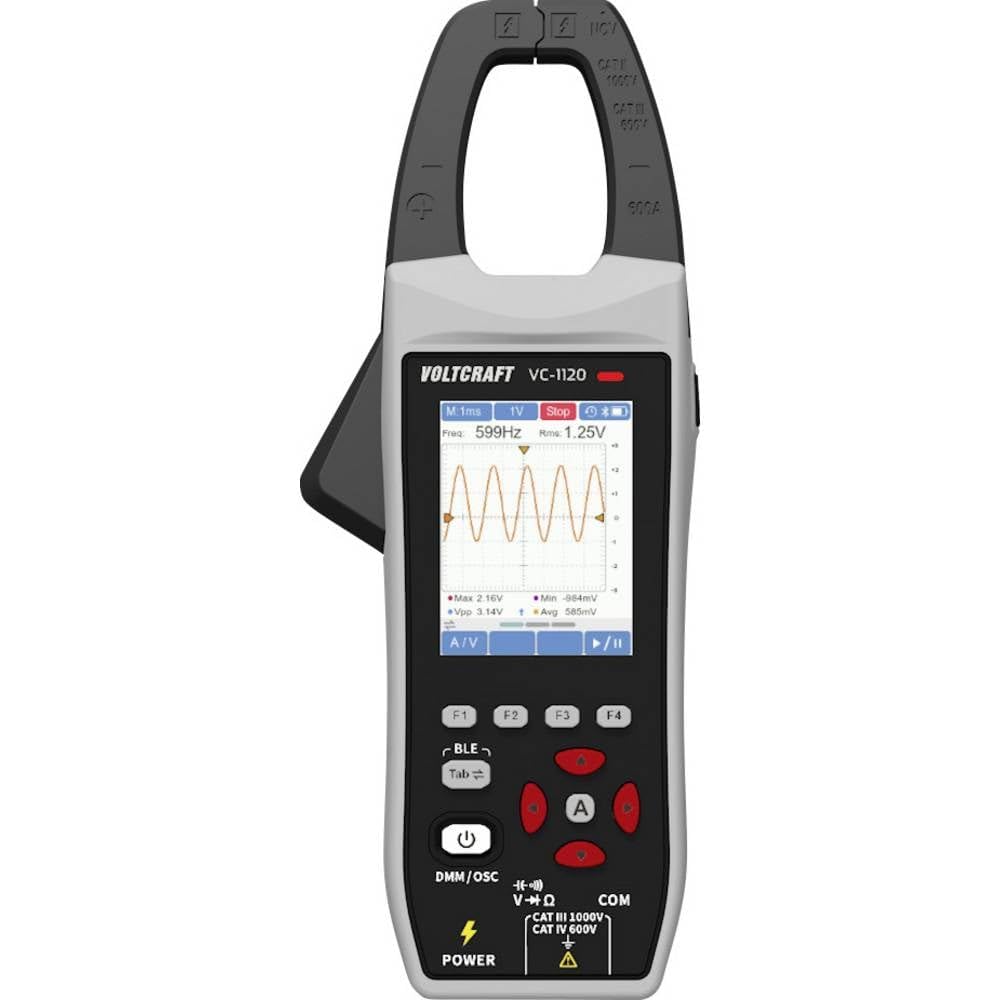 Voltcraft VC-1120 Stromzange Digital Cat Iii 1000 V Anzeige Counts 20000 (vC-17156545)