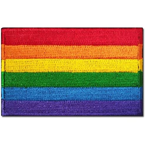 Pride Gay Flagge Patch LGBT Flags Patches Regenbogenflaggen Patches Haken Und Loop Anbringen Für Cloth Bag Jacke Rucksack Hut