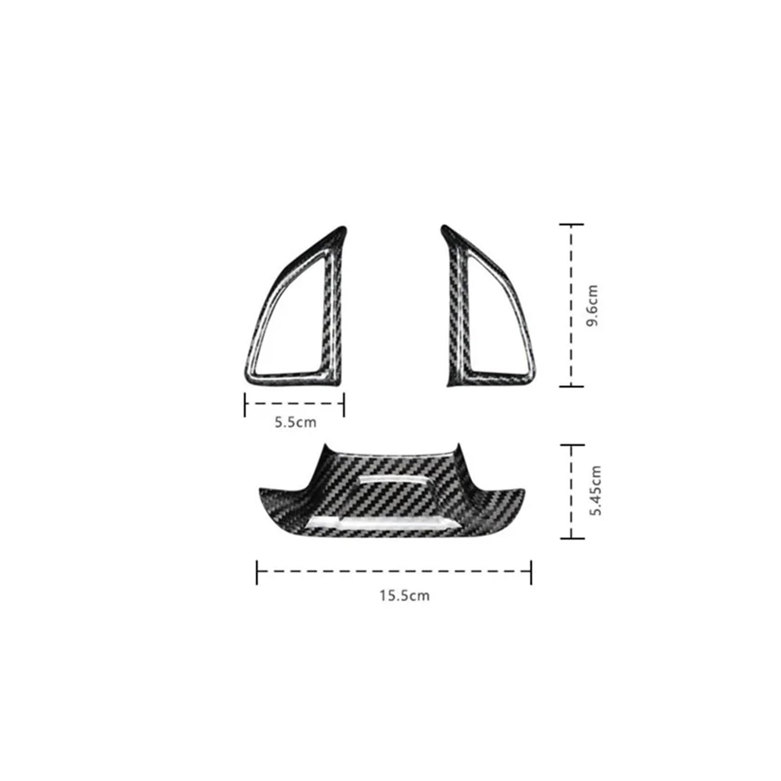 Car Steering Wheel Button Cover Sticker,Fit For Chevrolet