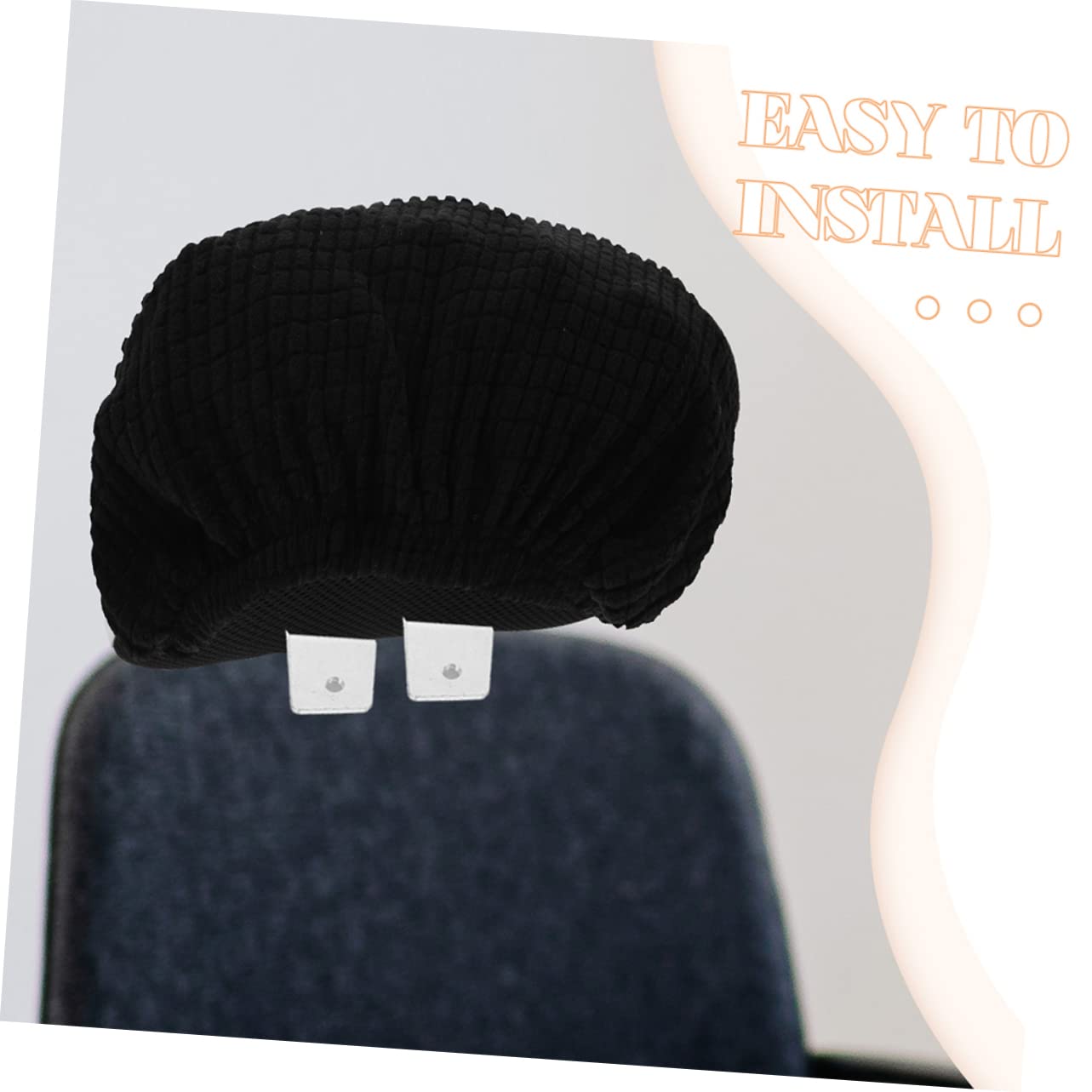 Cabilock 8piezas Funda para Reposacabezas De Silla Giratoria Cojín y Cubierta Ergonómica para y Desde Casa