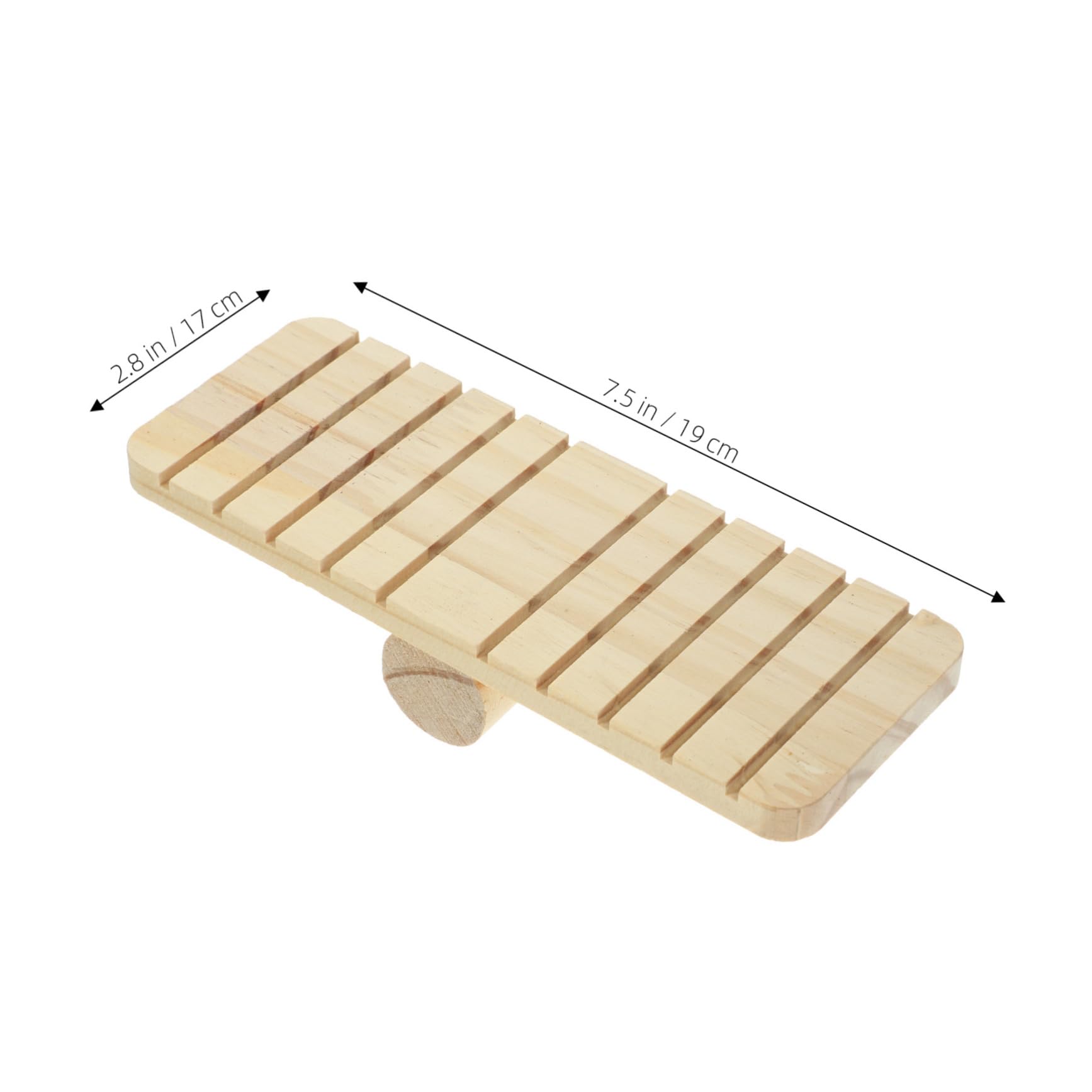 1satz Hamster Kauspielzeug Set Für Kleine Tiere Multifunktionale Rutsche Schaukel Und Nager-Spielzeug Zahnpflege Für Hamster Kaninchen Und Meerschweinchenpapierverpackung