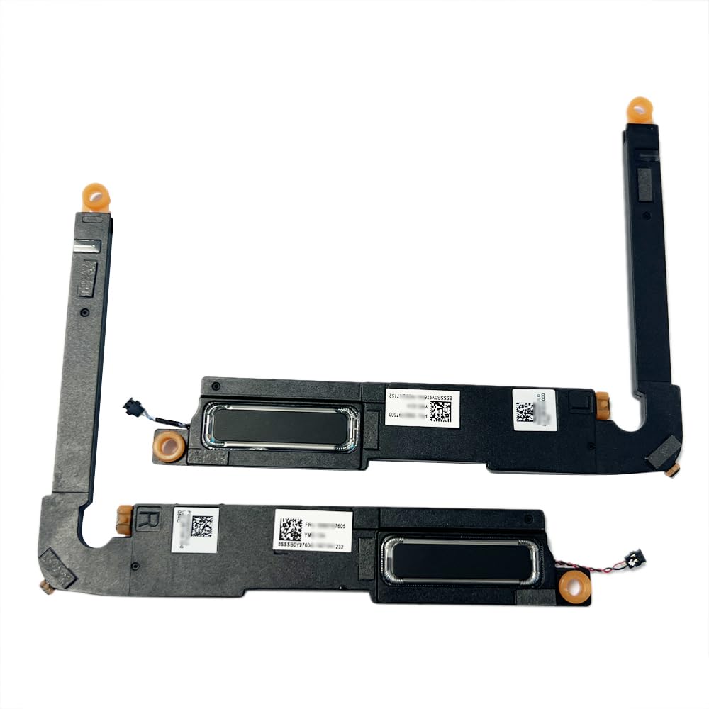 ZAHARA L&R Left & Right Built-in Speaker Replacement for Lenovo Yoga Slim 9-14ITL05 82D1 / Slim 9-14ITL05 82D2 5SB0S31937 5SB0Y97605 5SB0Y97603 PK23000TJL0 PK23000TKL0