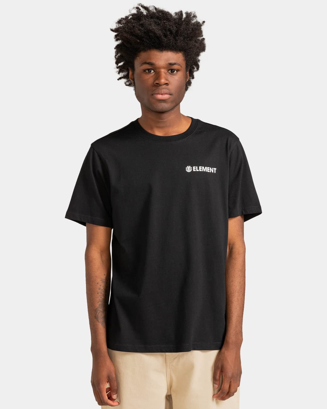 Element Blazin Chest - T-Shirt - Men - Blue.