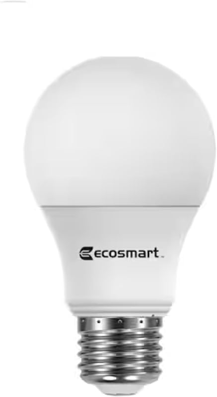 Smart LED Bulb 60W A19, Wi-Fi Dimmable with Adjustable Brightness and Temperature, Compatible with Alexa, Google Home, and Hubspace App (1-Pack)
