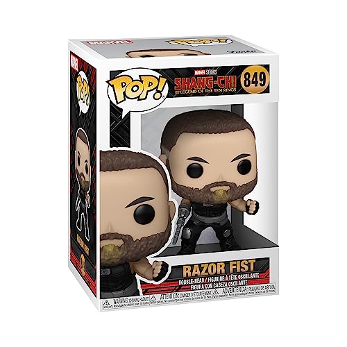 Funko POP! Marvel: Shang-Chi - Razor Fist - Shang Chi - Figuras Miniaturas Coleccionables Para Exhibición - Idea De Regalo - Mercancía Oficial - Juguetes Para Niños Y Adultos - Fans De Movies