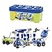 Jouets Ecoiffier -1394 - Coffret Police Abrick – Jeu de construction pour enfants – Dès 18 mois – Fabriqué en France