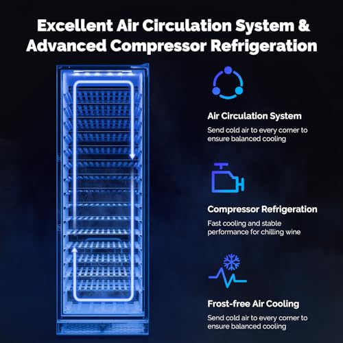 Large Capacity Wine Cooler Refrigerator