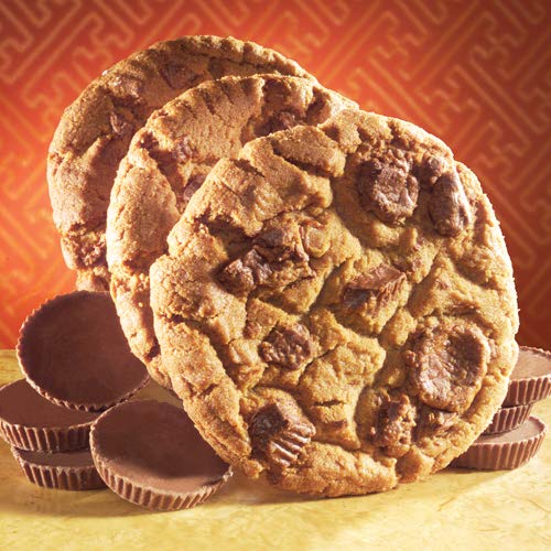 Sweet Street Frozen Peanut Butter with Chocolate Peanut Butter Cups Cookie Puck 4.4 ounce (Pack of 48)