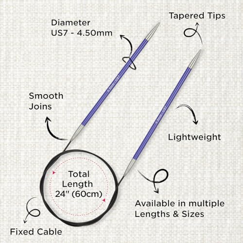 KnitPro Stricknadel 4,5mm-80cm – Bild 3