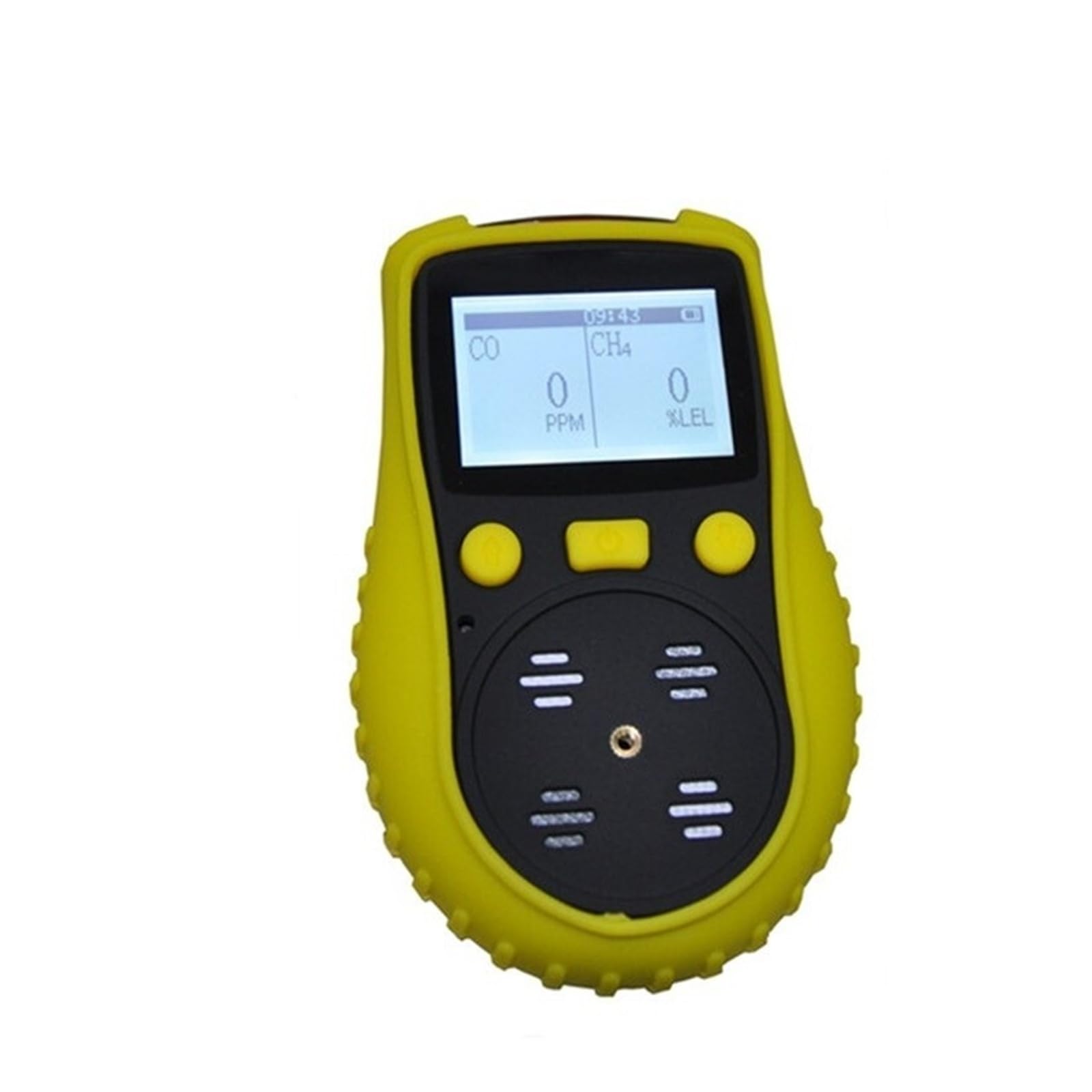 Tragbares Gaswarngerät mit LCD-Anzeige: CO, H₂S, O₂, CH₄ – 4-in-1-Gastester und -analysator for Arbeit, Zuhause und Labor Hohe Empfindlichkeit für das Labor