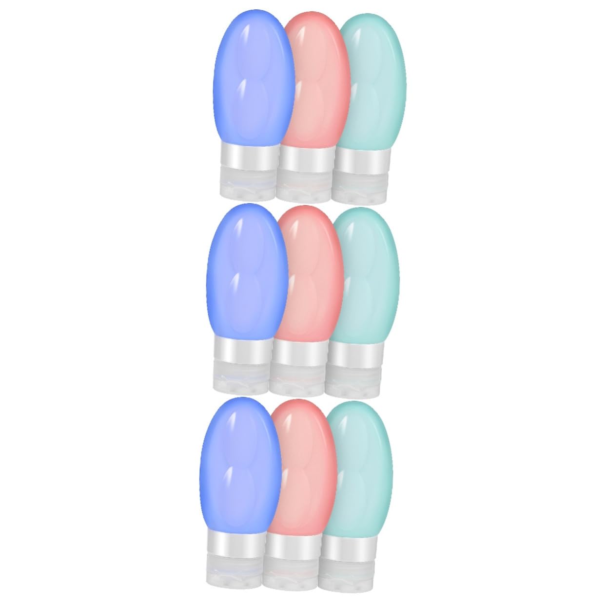 VALICLUD 3 set Contenitore In Bottiglia Balsamo Mano Vuoto Flaconi Di Shampoo Piccoli Articoli Da Toeletta Bottiglie Da Viaggio Ricaricabili Spray Flacone Da Viaggio Articoli 3 pezzi * 3