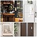 Wooden Door Chime with Brass Bells-Handcrafted Magnetic Shopkeeper's Bell for Entries.No-Tools Installation,Clear Timeless Alert Sound.Suitable for Home,Office,Shop,and Courtyard. (BBeech)