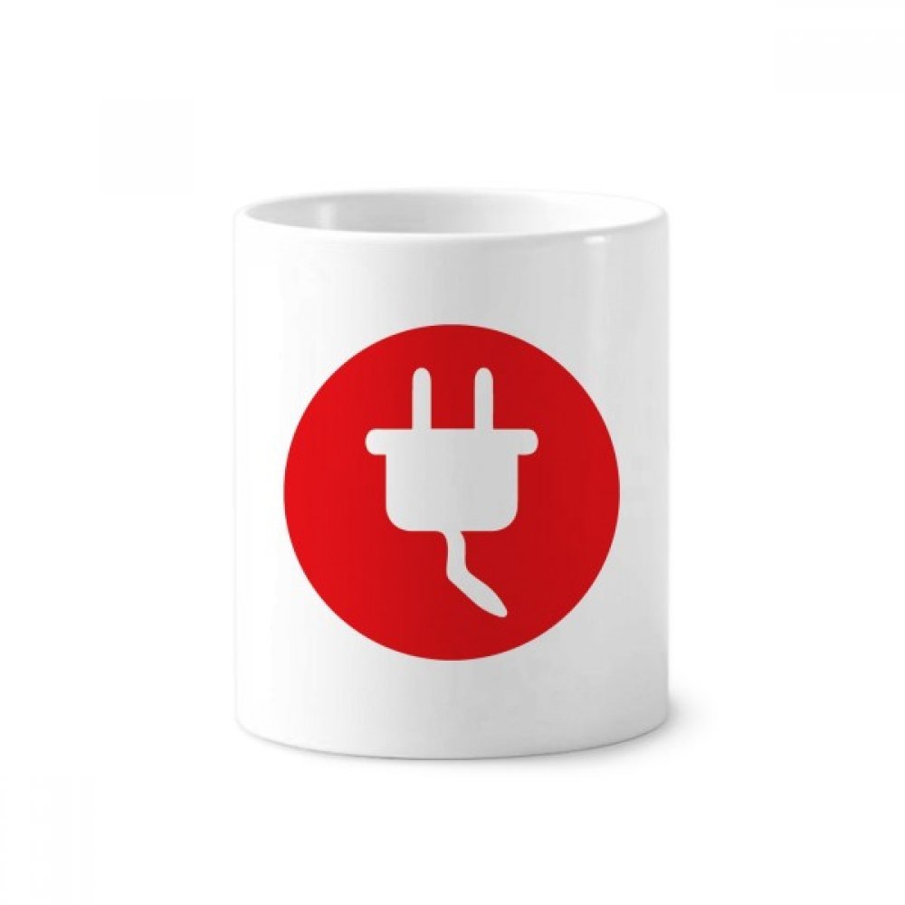 Câble de charge mug céramique rouge DIYthinker tasse 350ml polyvalente