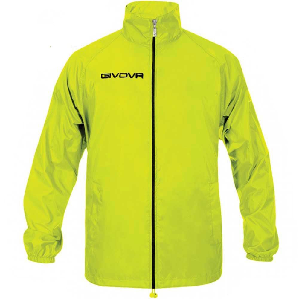 Givova Unisex Jaune Chaqueta Impermeable Basico