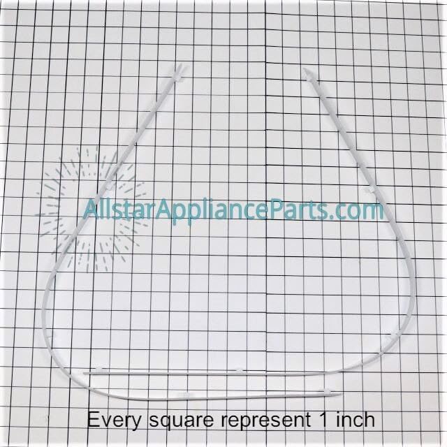 WE03X10007 Dryer Drum Slide Glide or Pad (2 PACK)