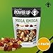 Power Up Mega Omega Trail Mix By Gourmet Nut - Shareable Dried Fruit & Mixed Nuts Protein Snack - Keto & Paleo Friendly Gluten Free Trail Mix, Non GMO, Vegan Certified Kosher Snacks - 14oz (Pack of 2)