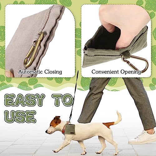 3 Pcs Dog Treat Pouch Hand Free Dog Treat Bags Training Pouch with Auto Closure and Metal Buckle Dog Walking Bag Dog Treat Holder Dog Snack Pouch Small Food Dispenser for Pet Puppy Travel 3 Pcs Dog Treat Pouch Hand Free Dog Treat Bags Training Pouch with Auto Closure and Metal Buckle Dog Walking Bag Dog Treat Holder Dog Snack Pouch Small Food Dispenser for Pet Puppy Travel