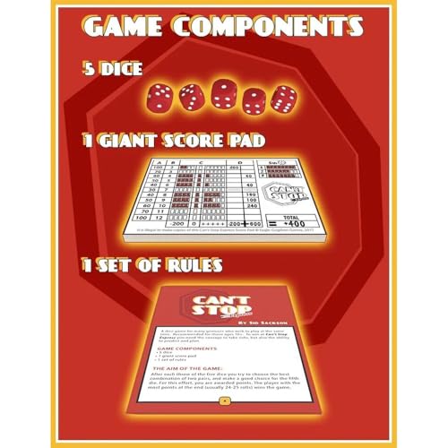 Can't Stop Express juego de dados Eagle Games miniatura 2