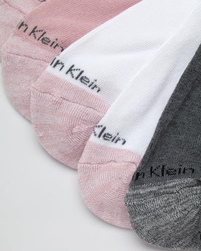 Calvin Klein Women's No Show Socks - 6 Pack Cushioned Comfort Athletic Performance Low Cut Socks for Women (Shoe Size: 4-10)4