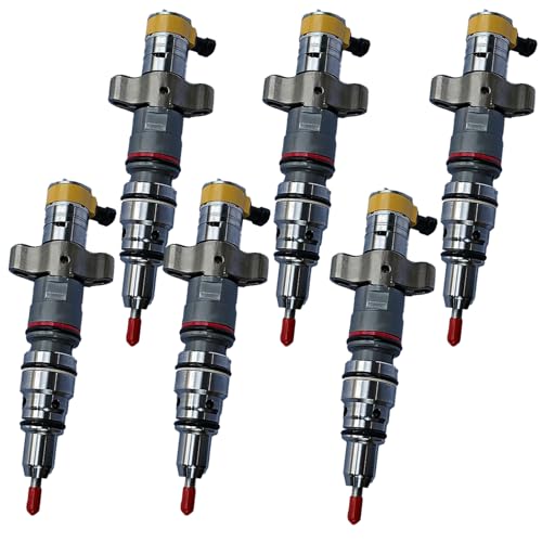 6pcs Fuel Injector 10r-4762 10r4762 Fits For Caterpillar C7 Engine
