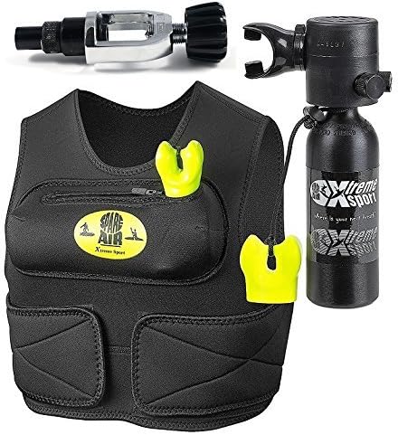 Spare Air Extreme Tank Watersports Rescue Kit, for Scuba Snorkeling Swimming Surfing Kayaking