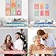 6 Stück Malen Nach Zahlen Erwachsene,Malen Nach Zahlen Cocktail,DIY Handgemalt Acrylic Öl Leinwand, für Home Wand, mit Acrylfarbe und 9 Pinseln,für Erwachsene und Anfänger als Geschenk