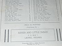 Asher Sizemore and Little Jimmie's Songs of the Soil (Moutain Ballads, Old Hymns, Children's Songs, and Cowboy Songs) B000CK9QOO Book Cover