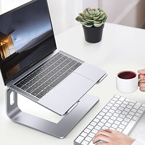 Soporte de escritorio para oficina que eleva la computadora portátil en zonas de estudio 4