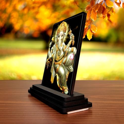 Image of Ganesh Ji 1250 Car Dashboard Idols Figurine Showpiece|for Temples|for Home|All Purpose