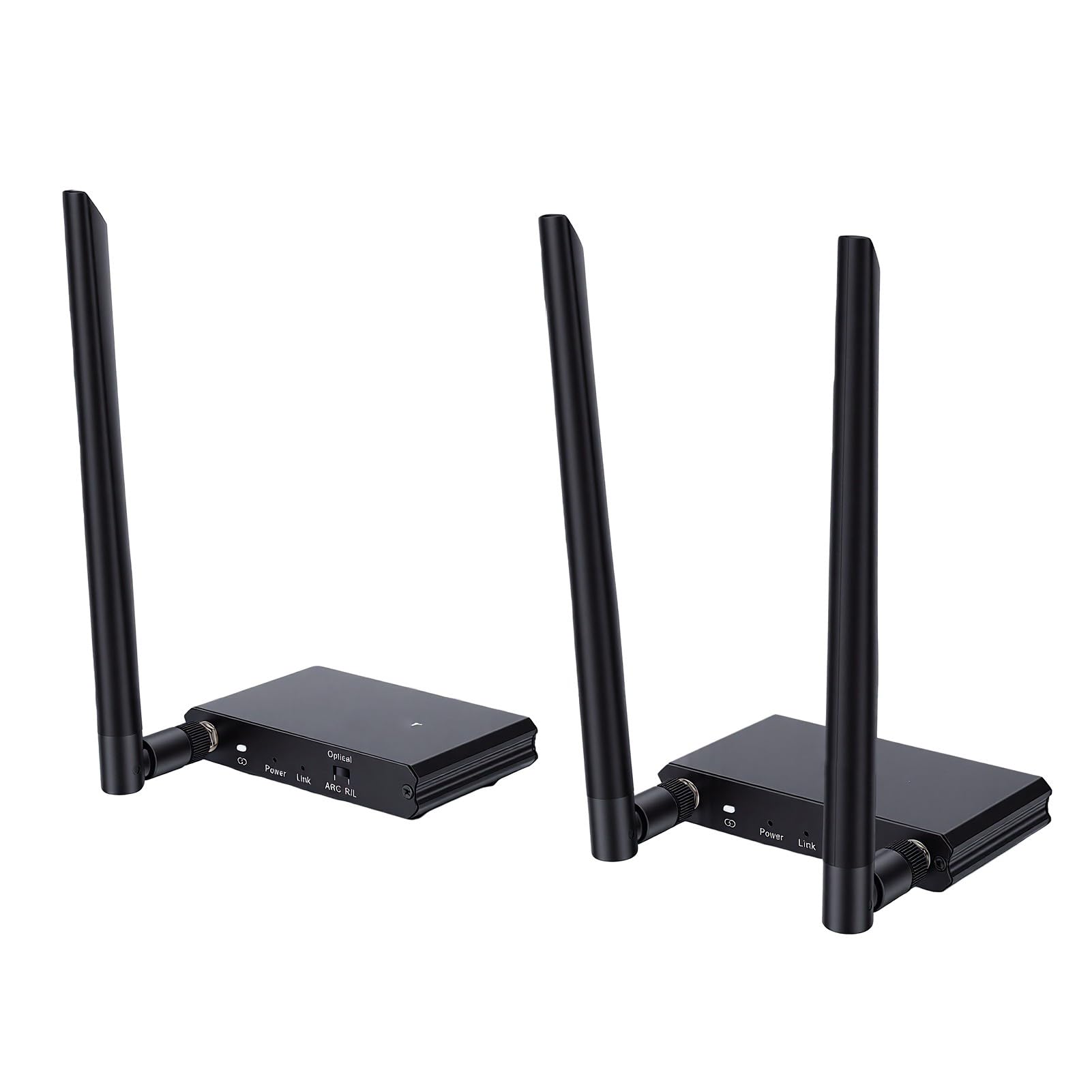Zestaw Bezprzewodowego Nadajnika I Odbiornika 2,4 Ghz, Zasięg 50 M, Obsługa Bluetooth 5.3, Optyczne Wejście/Wyjście ARC 3,5 Mm, Do Telewizorów, Projektorów I Konsol Do Gier