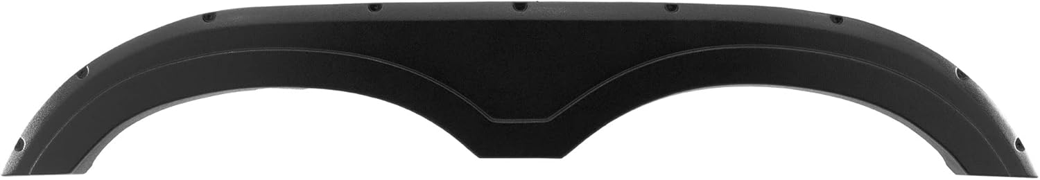Tough Grade RV Tandem Fender Skirt 70.5" x 10.75" | Fits Keystone Outback | Made in The USA (Black, 1)