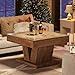 Tribesigns Square Coffee Table, Wood Center Table for Living Room, 31.5
