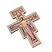 Intercession San Damiano Wall Wood Cross Crucifix (8 in)