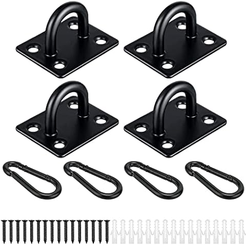 EGGMARCH Stainless Steel Pad Eye Plates and Clips Cover