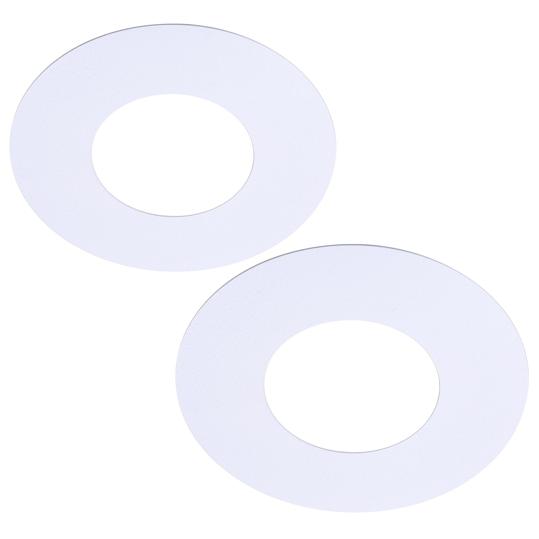 The Can Converter Ceiling Medallion for Recessed Can Light, Iron Ceiling Decorative Flat Goof Ring & Cover Plate for 5" & 6" Chandeliers & Pendants, Matte Black, 1 Pack — Amazon image 11