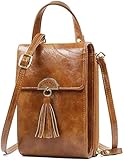 STRUKTUR: 2 die äußere Schicht haupttasche mit Druckknopfverschluss, 1 Reißverschlusstasche und die innere Schicht mit 4 Kartenfächer,sodass Sie Ihre kleinen Gegenstände wie Schlüssel und Lippenstifte einfach verstauen können , Handy, Karten und Serviettenserviettenpapier für den täglichen Gebrauch, mit dieser Damen Handtasche hilft die Hände frei zu halten.