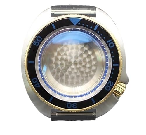 1�� 44mm NH35 ���v�P�[�X �N���X�^�� NH35 NH36 NH34 NH38 ���[�u�����g�p 28.5mm ������ ���ǃA���r 100M �h��(Blue chapter ring 2)